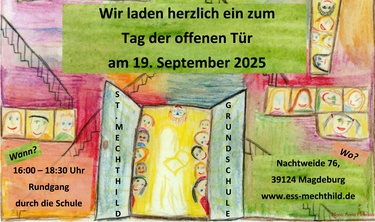 Titelbild: Save the Date: Tag der offenen Tür an der St. Mechthild-Grundschule