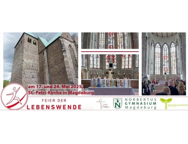 Titelbild: Lebenswende-Feiern in Magdeburg